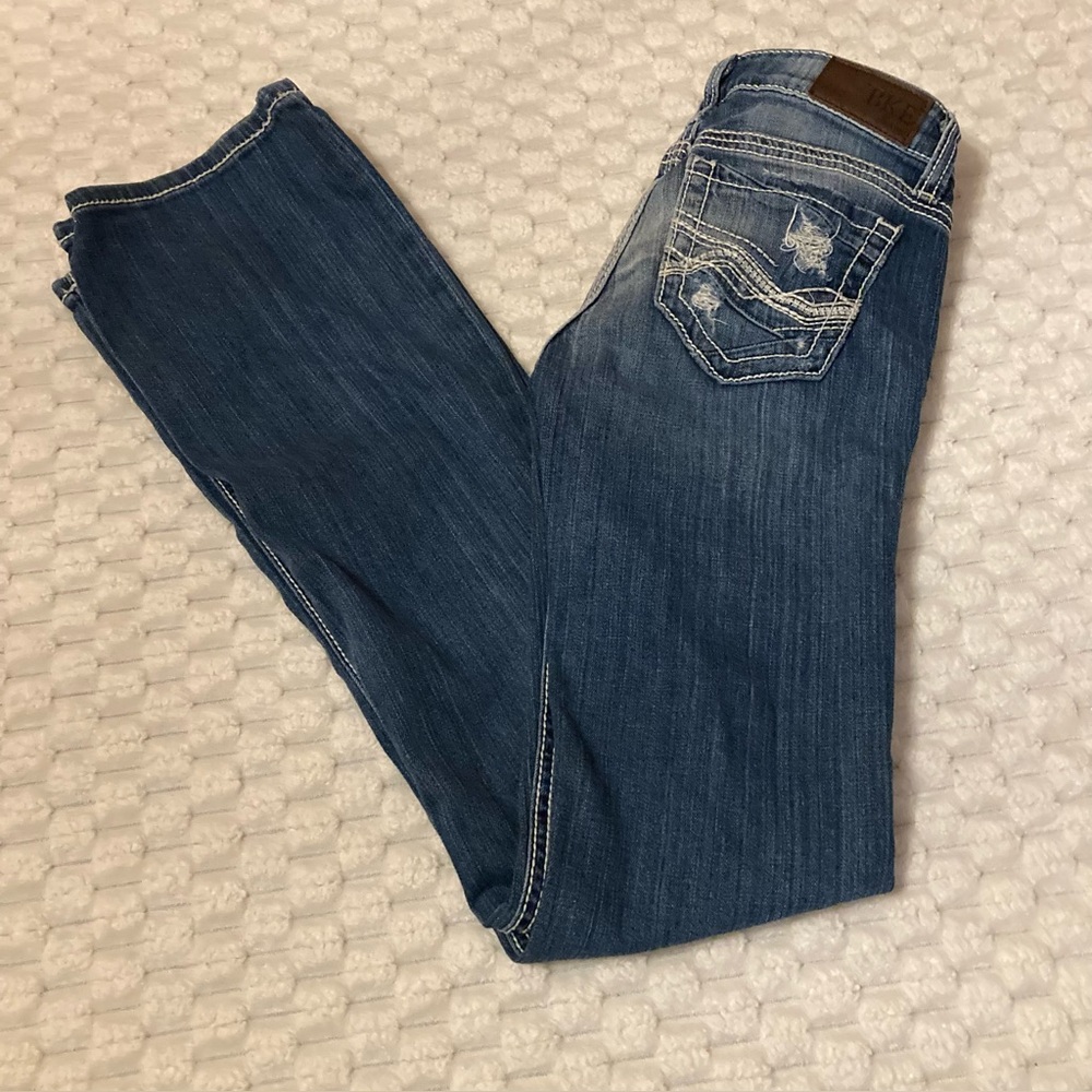 BKE Women's Starlite Jeans in Deep Blue